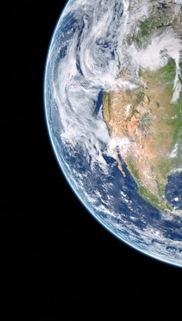 Image of Earth from space